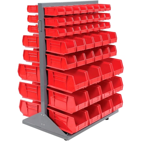 Global Industrial Steel, Gray, 55 in H, 36 in W 500165RD